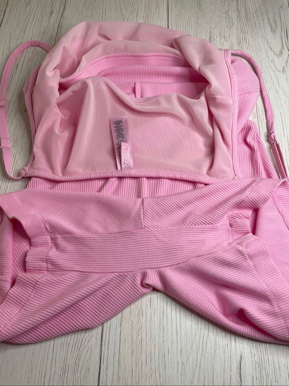 SKIMS Soft Lounge Scoop Bubblegum Pink Size Small - Picture 11 of 13